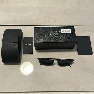 Prada Sunglasses w/ case, box and cleaning cloth